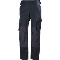 Oxford Work Pants, Cotton, Navy Blue, Size 42 Oxford Builders Supplies Inc
