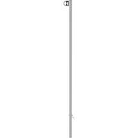 SRL Ladder Anchor, Bolt-On, Permanent/Temporary Use Oxford Builders Supplies Inc
