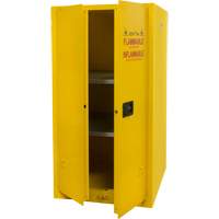 Flammable Storage Cabinet, 60 gal., 2 Door, 34" W x 65" H x 34" D Oxford Builders Supplies Inc