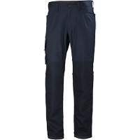 Oxford Service Pants, Poly-Cotton, Navy Blue, Size 30, 30 Inseam Oxford Builders Supplies Inc