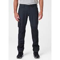 Oxford Service Pants, Poly-Cotton, Navy Blue, Size 30, 30 Inseam Oxford Builders Supplies Inc
