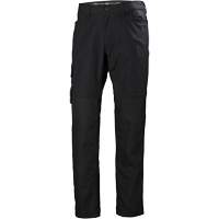 Oxford Service Pants, Poly-Cotton, Black, Size 30, 30 Inseam Oxford Builders Supplies Inc