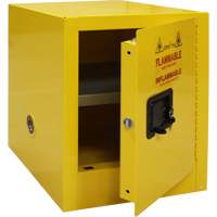 Armoire pour produits inflammables, 4 gal., 1 Porte(s), 17" La x 22" h x 18" p Oxford Builders Supplies Inc