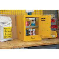 Armoire pour produits inflammables, 4 gal., 1 Porte(s), 17" La x 22" h x 18" p Oxford Builders Supplies Inc
