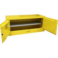 Armoire pour produits inflammables, 12 gal., 2 Porte(s), 43" La x 18" h x 18" p Oxford Builders Supplies Inc