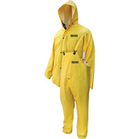 Deny 3-Piece FR Rainwear Suit, 5X-Large, Yellow Oxford Builders Supplies Inc
