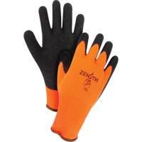 Natural Rubber Winter Gloves, Medium, Latex Coating, 10 Gauge, Cotton/Polyester Shell Oxford Builders Supplies Inc