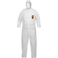 Combinaison jetable KleenGuard A40, Moyen, Blanc, Microporeux Oxford Builders Supplies Inc