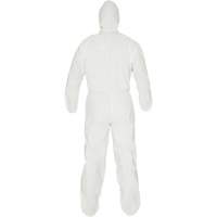 Combinaison jetable KleenGuard A40, Moyen, Blanc, Microporeux Oxford Builders Supplies Inc