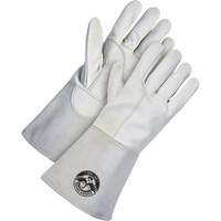TIG Welder's Gloves, Split Goatskin, Size Large Oxford Builders Supplies Inc