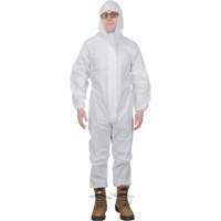 Combinaisons &agrave; capuchon de premi&egrave;re qualit&eacute;, Petit, Blanc, Microporeux Oxford Builders Supplies Inc