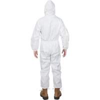 Combinaisons &agrave; capuchon de premi&egrave;re qualit&eacute;, Petit, Blanc, Microporeux Oxford Builders Supplies Inc