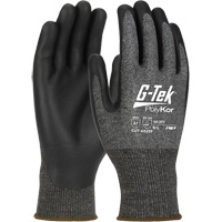 Gants r&eacute;sistants aux coupures G-Tek PolyKor X7, Taille Petit, Calibre 18, Rev&ecirc;tement Polyur&eacute;thane, Enveloppe en Poly&eacute;thyl&egrave;ne, ASTM ANSI niveau A7/EN 388 niveau F Oxford Builders Supplies Inc