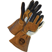 Gander Brand MIG Welder's Gloves, Grain Cowhide, Size X-Small Oxford Builders Supplies Inc