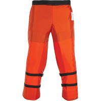 Chainsaw Chaps, 29" L, Orange, 400 Denier Nylon Oxford Builders Supplies Inc