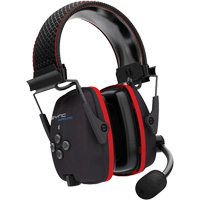 Wireless Hearing Protector Earmuffs with Bluetooth&reg; Audio, Headband Style, 25 dB Oxford Builders Supplies Inc