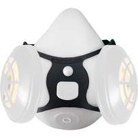 Comfort-Air&reg; 400Nx Half Mask without Exhalation Valve Kit, Elastomer/Rubber, Small/Medium Oxford Builders Supplies Inc