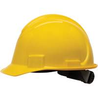 Casque de s&eacute;curit&eacute; &agrave; bord court North, R&eacute;pond aux normes CSA type 1, Suspension Rochet, Non ventil&eacute; Oxford Builders Supplies Inc