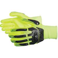 Dexterity&reg; Anti-Impact High-Visibility Gloves, Small, Foam Nitrile Palm, Elastic Cuff Oxford Builders Supplies Inc