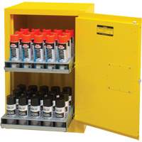 Armoire de rangement pour a&eacute;rosols inflammables, 12 gal., 1 Porte(s), 23" La x 35" h x 18" p Oxford Builders Supplies Inc