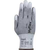 HyFlex&reg; 11-755 Cut Resistant Gloves, 6, 18 Gauge, Polyurethane Coated, ASTM ANSI Level A5/EN 388 Level E Oxford Builders Supplies Inc