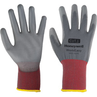 Gants de protection contre les coupures WorkEasy, Taille 6/T-petit, Calibre 13, Rev&ecirc;tement Polyur&eacute;thane, Enveloppe en Polyester, EN 388 niveau 1 Oxford Builders Supplies Inc