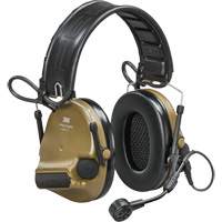 Peltor ComTac VI NIB Headset with Arc, Headband Style, 23 dB Oxford Builders Supplies Inc