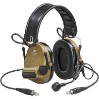 Peltor ComTac VI NIB Dual Lead Headset with Arc, Headband Style, 23 dB Oxford Builders Supplies Inc
