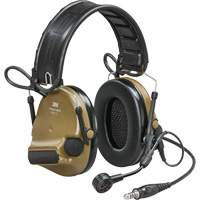 Peltor ComTac VI NIB Single Lead Headset with Arc, Headband Style, 23 dB Oxford Builders Supplies Inc