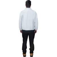 Chemise jetable, Microporeux, Petit, Blanc Oxford Builders Supplies Inc
