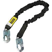 Arc Flash Lanyard, 6', Locking Snap Hook Center, Locking Snap Hook Leg Ends, Nylon Oxford Builders Supplies Inc