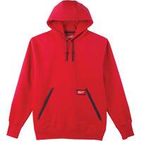 Chandail &agrave; capuchon lourd, Hommes, Petit, Rouge Oxford Builders Supplies Inc