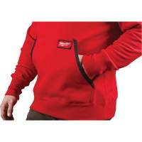 Chandail &agrave; capuchon lourd, Hommes, Petit, Rouge Oxford Builders Supplies Inc