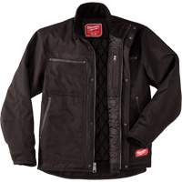 GridIron Traditional Jacket, Men's, Small, Black Oxford Builders Supplies Inc