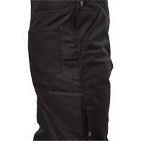 GridIron Regular Length Zip-To-Thigh Bib Overall, Men's, Large, Black Oxford Builders Supplies Inc