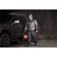 Hydrobreak Rainshell Jacket, Men's, 3X-Large, Grey Oxford Builders Supplies Inc
