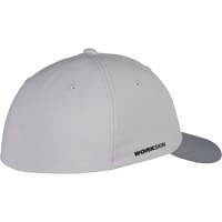 Workskin Fitted Hat, Grey, Poly-Cotton Oxford Builders Supplies Inc