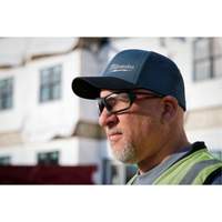 Workskin Fitted Hat, Blue, Poly-Cotton Oxford Builders Supplies Inc