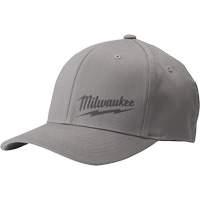 Flexfit&reg; Fitted Hat - Small/Medium, Grey, Poly-Cotton Oxford Builders Supplies Inc