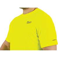Chandail l&eacute;ger &agrave; haute visibilit&eacute; Workskin, Hommes, Petit, Jaune Oxford Builders Supplies Inc