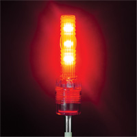 Tige de s&eacute;curit&eacute; avec lumi&egrave;re robuste Safety Whip Oxford Builders Supplies Inc