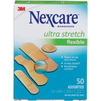 Nexcare Ultra Stretch Bandages, Assorted, Plastic, Non-Sterile Oxford Builders Supplies Inc