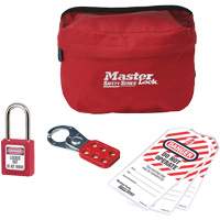 Personal Lockout Kit with Zenex Thermoplastic Padlock, 6 Components Oxford Builders Supplies Inc