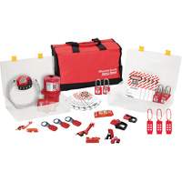 Premier Lockout Kit with Zenex Thermoplastic Locks, Electrical Kit, 27 Components Oxford Builders Supplies Inc