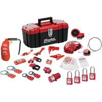 Premier Lockout Kit with Zenex Thermoplastic Locks, Electrical/Valve Kit, 27 Components Oxford Builders Supplies Inc