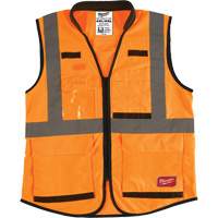 Veste de s&eacute;curit&eacute; haute performance, Orange haute visibilit&eacute;, 4T-Grand/5T-Grand Oxford Builders Supplies Inc