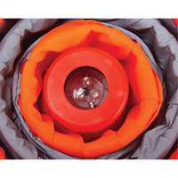 C&ocirc;ne de signalisation repliable, 18" h, Orange Oxford Builders Supplies Inc