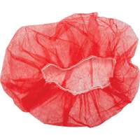 Bonnets bouffants, Polypropyl&egrave;ne, 21", Rouge Oxford Builders Supplies Inc