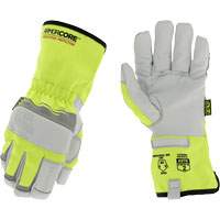 Hi-Viz Needlestick Protection Gloves, Size Small, Polyurethane Coated, DuraHide Shell, ASTM ANSI Level A5 Oxford Builders Supplies Inc