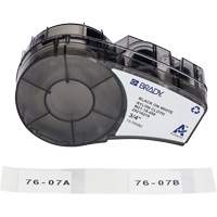 Aggressive Adhesive Multi-Purpose Labels with Ribbon, Black Oxford Builders Supplies Inc